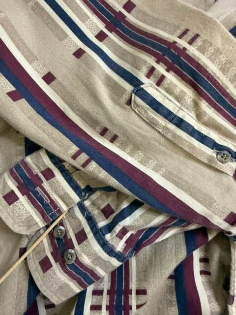 Vintage Wrangler Western Button Up Shirt Size 16-34