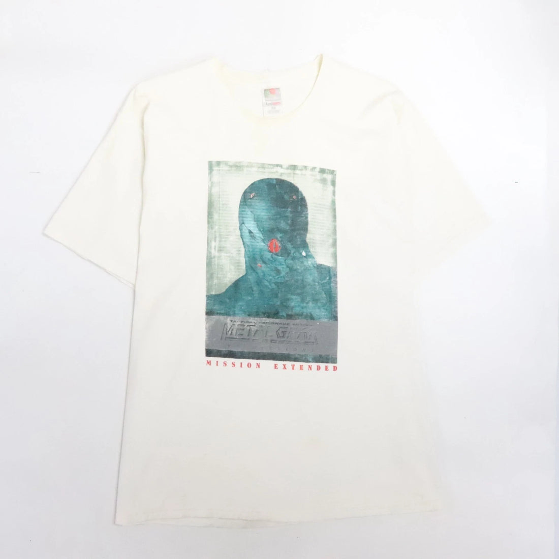 Vintage Metal Gear Solid Mission Extended T-Shirt XL Playstation Video Game