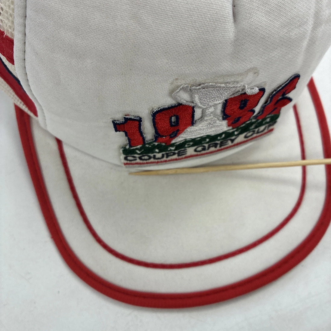 Vintage Vancouver Grey Cup Mesh Trucker Snapback Hat Cap OSFA 1986 CFL