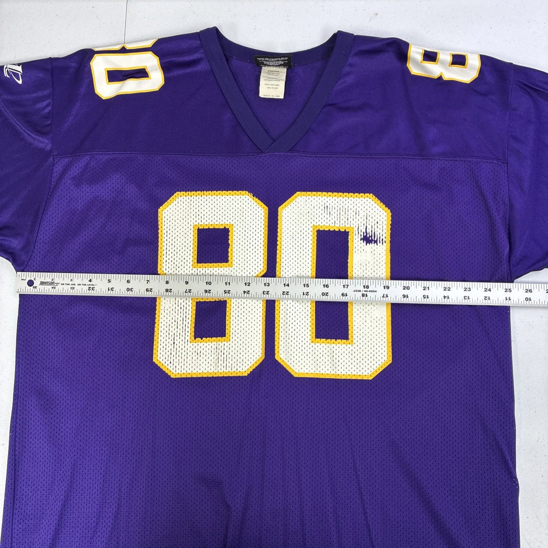 Vintage Minnesota Vikings Cris Carter Logo Athletic Jersey Size XL NFL