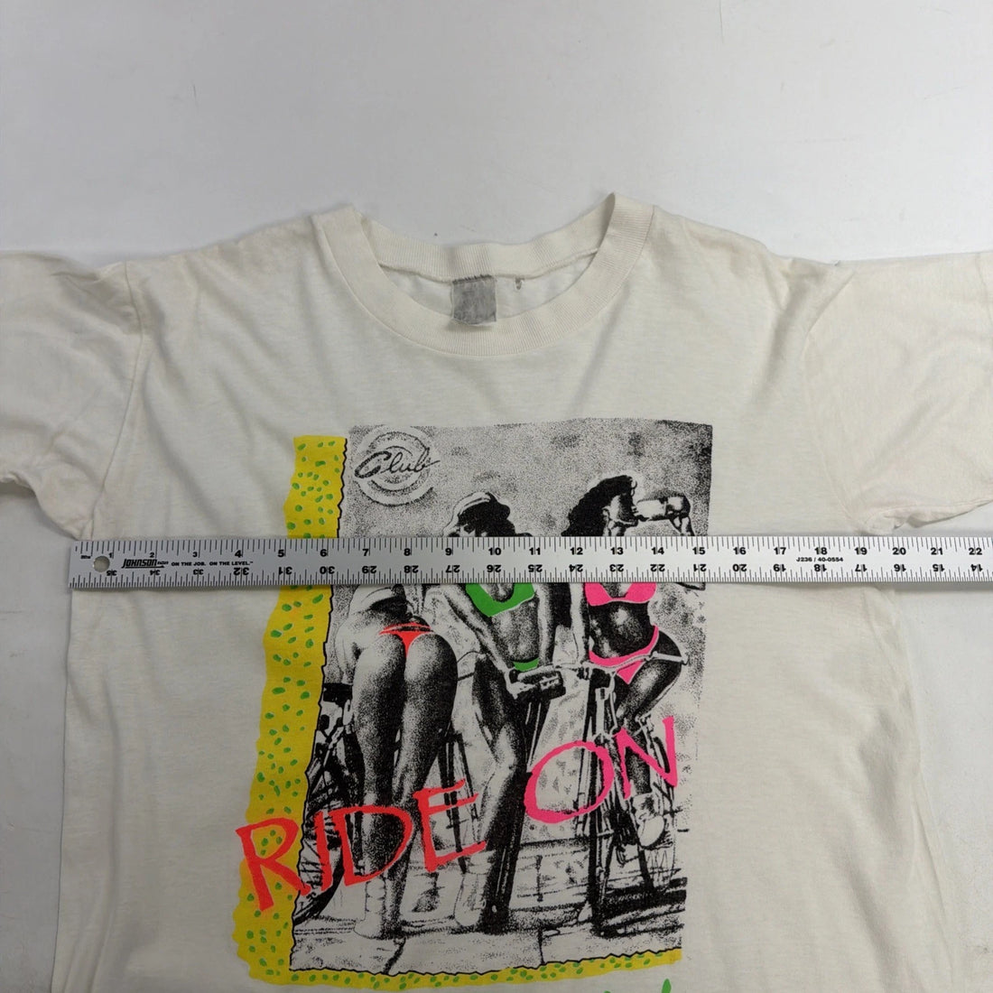 Vintage Ride On Cancun Beach Babes T-Shirt Size Large 90s