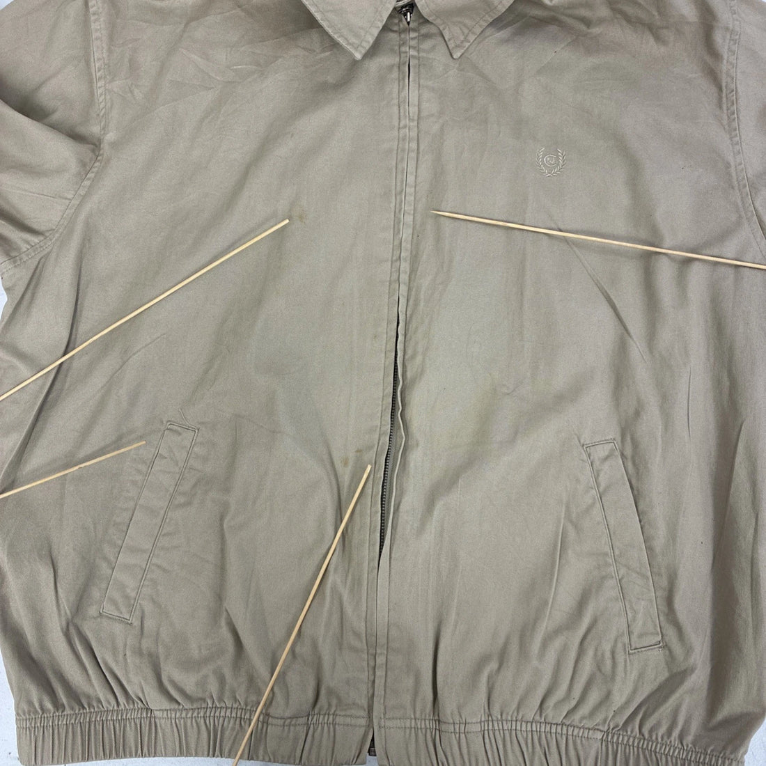 Vintage Chaps Ralph Lauren Harrington Jacket Size Large Plaid Lined