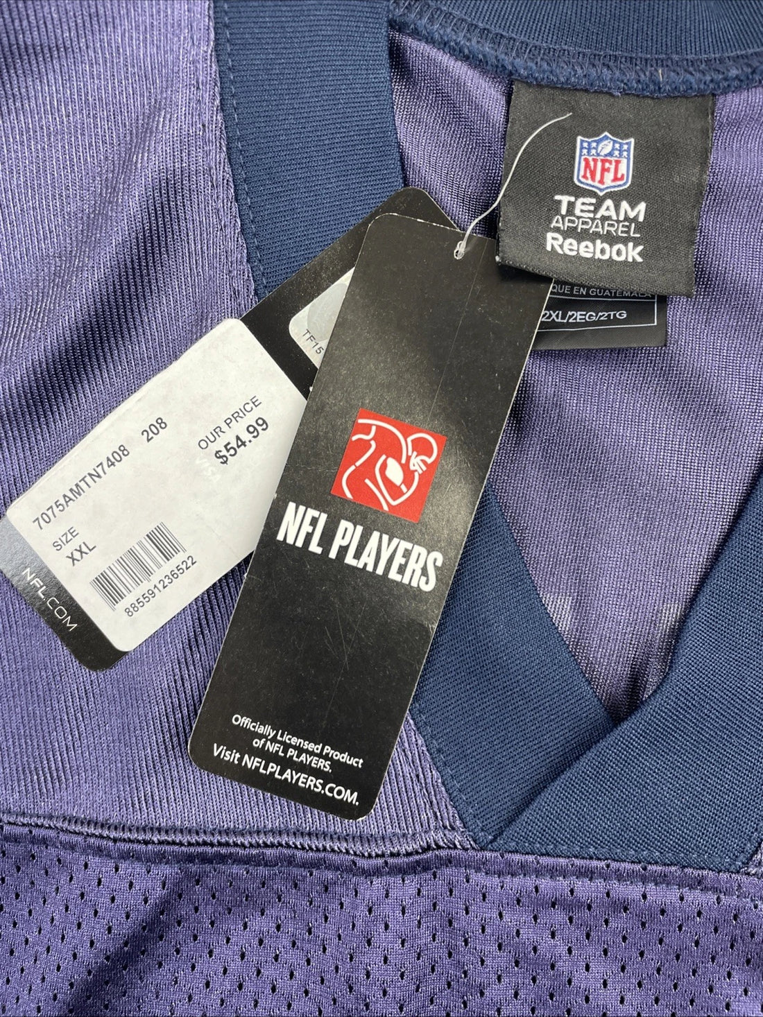 Deion Branch New England Patriots Reebok Jersey Size 2XL NFL NWT