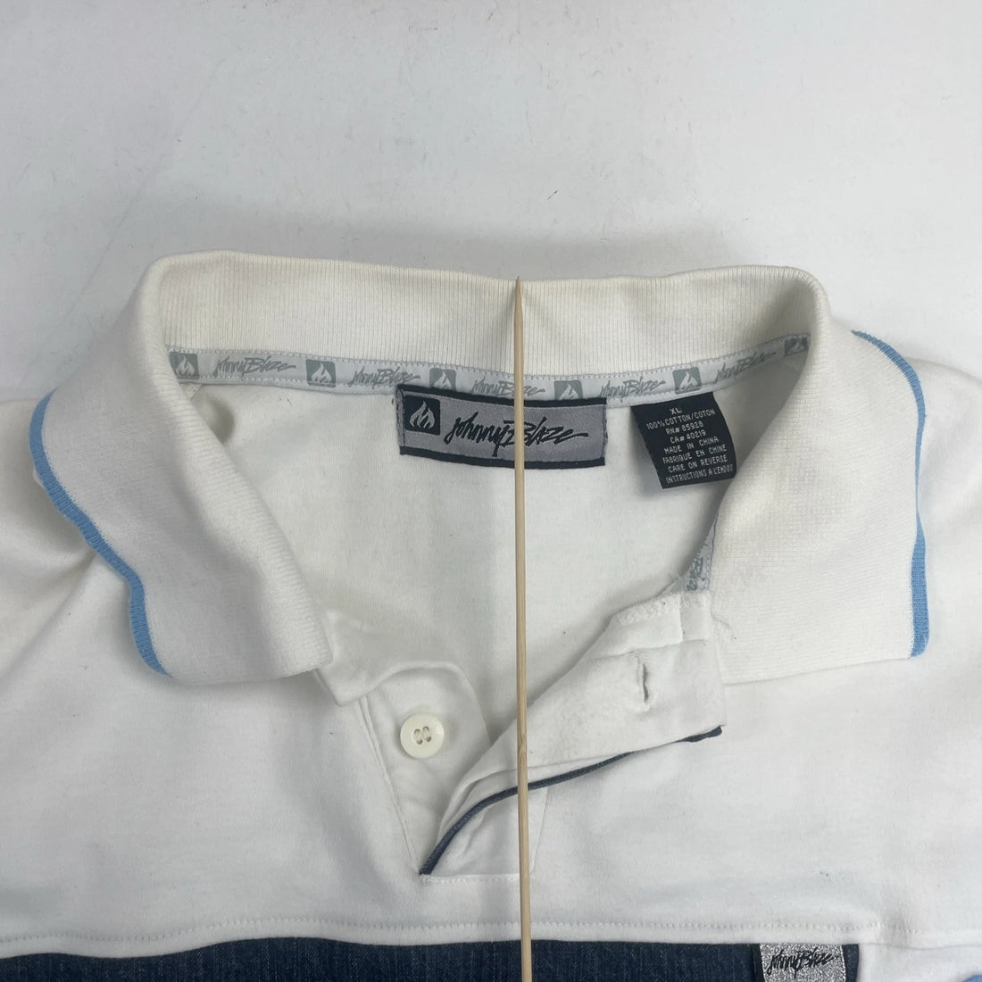 Vintage Johnny Blaze Rugby Shirt Size XL Y2K