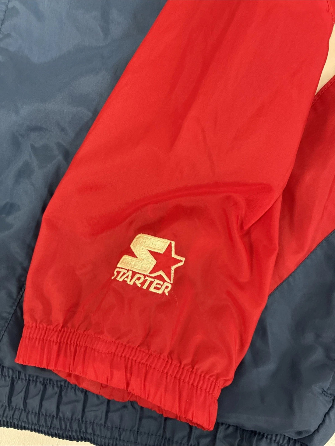 Vintage Cleveland Indians Starter Windbreaker Light Jacket Size XL