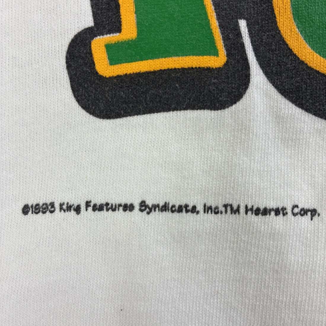 Vintage Popeye T-Shirt Size XL Cartoon 1993 90s