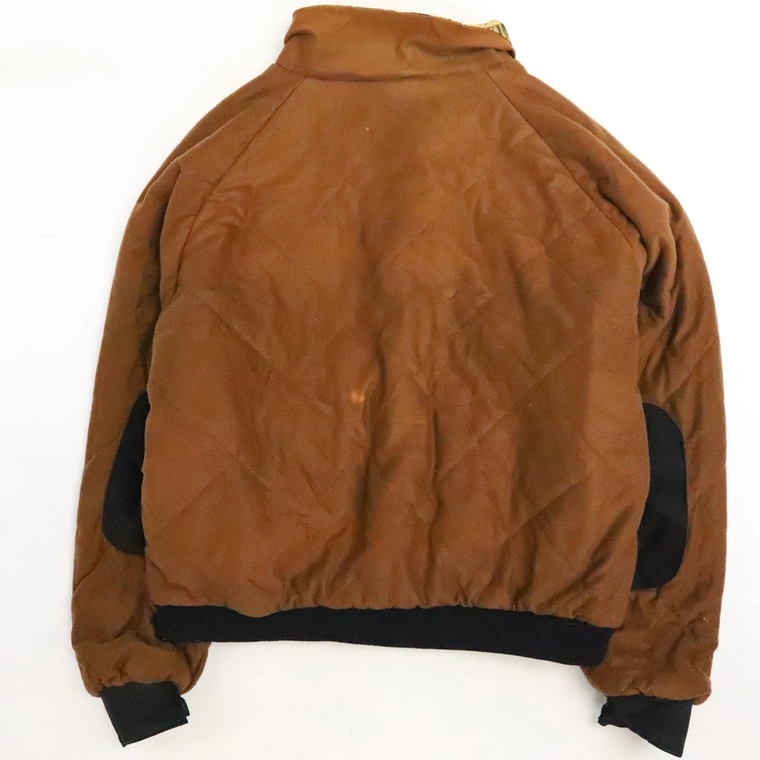 Vintage Herter's Skyline Camo Hunting Bomber Jacket Size XL Reversible