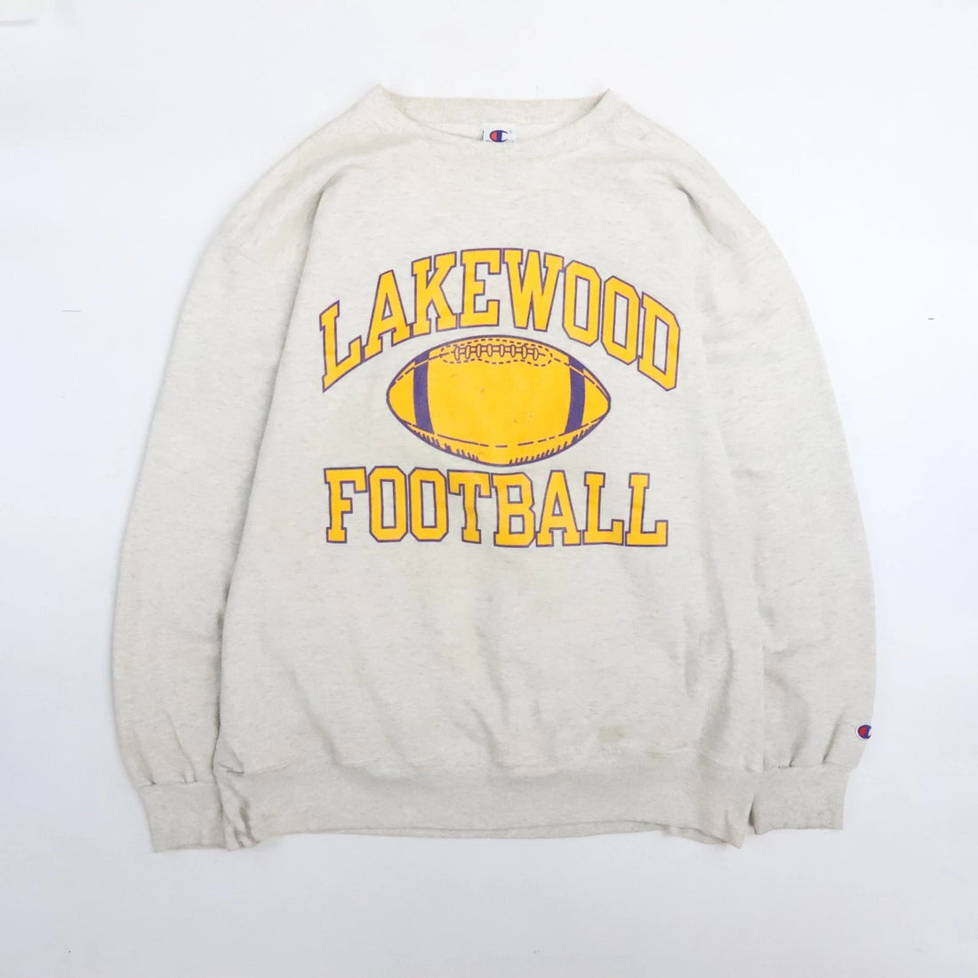 Vintage Lakewood Football Champion Crewneck Sweatshirt Size XL 90s