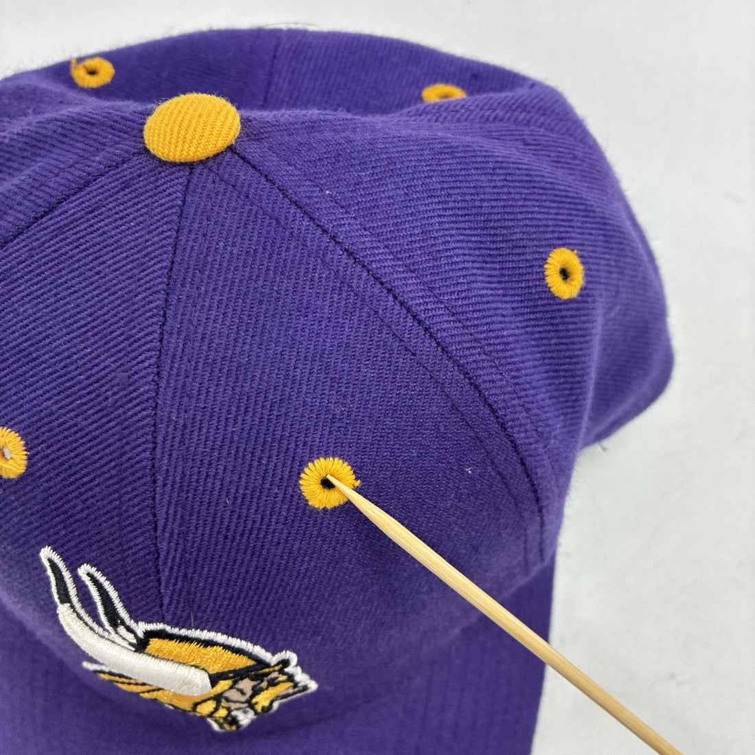 Minnesota Vikings Wool Logo Athletic Snapback Hat Cap OSFA NFL