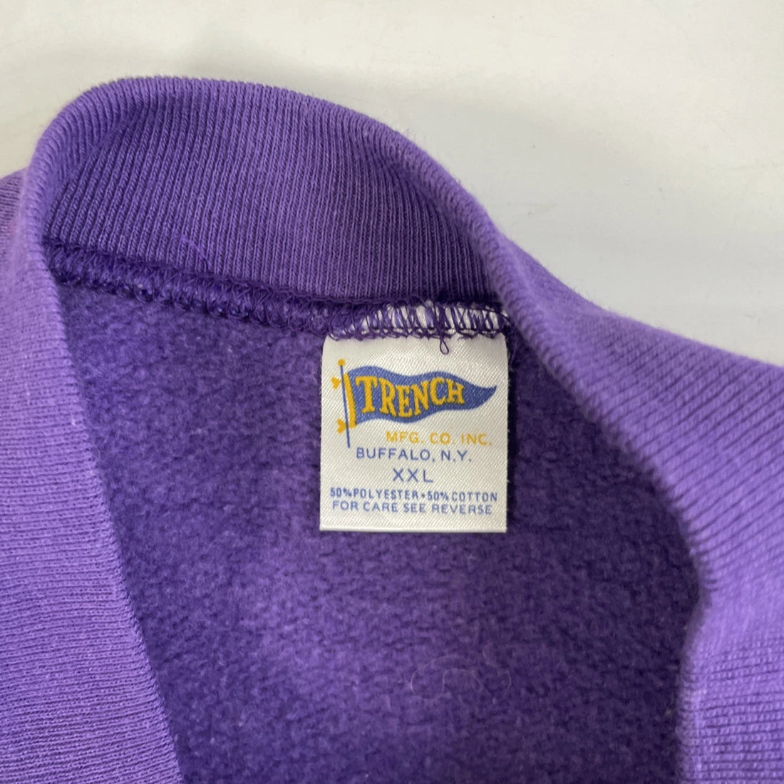 Vintage Minnesota Vikings Teddy Bear Sweatshirt Crewneck Size 2XL NFL