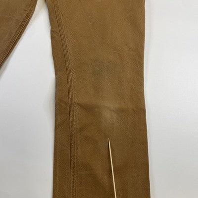 Carhartt Canvas Carpenter Work Pants Size 32 X 32 Brown