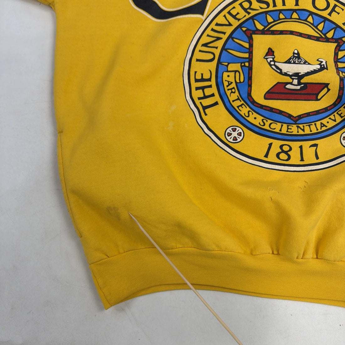 Vintage Michigan Wolverines Spell Out Sweatshirt Hoodie Size XL 90s NCAA