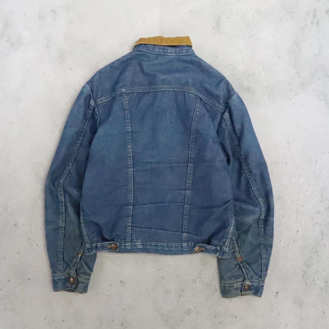 Vintage Wrangler Lined Denim Jacket Size 38 70s