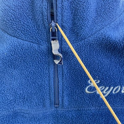 Eeyore Winnie The Pooh Disney Pullover Fleece Sweatshirt Size Medium Blue