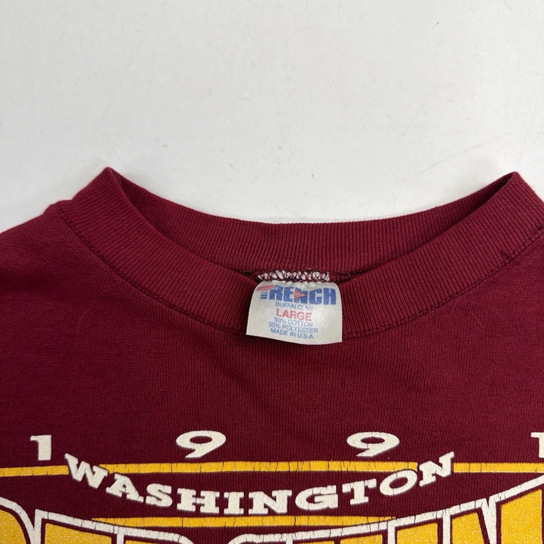 Vintage Washington Redskins Super Bowl XXVI Champions Sweatshirt Large 90s NFL