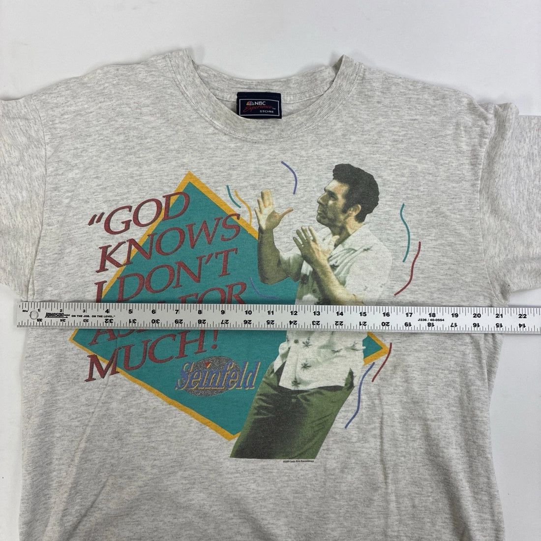 Vintage Seinfeld TV Promo T-Shirt Large 1993 90s