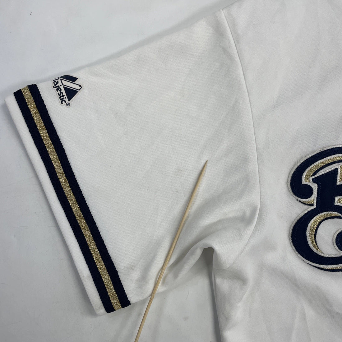 Vintage Milwaukee Brewers Majestic Jersey Size Large MLB