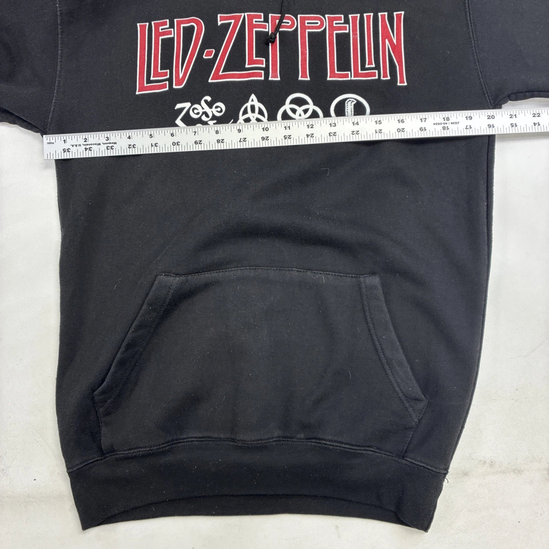 Vintage Led Zeppelin Artimonde Sweatshirt Hoodie Size Medium 2004
