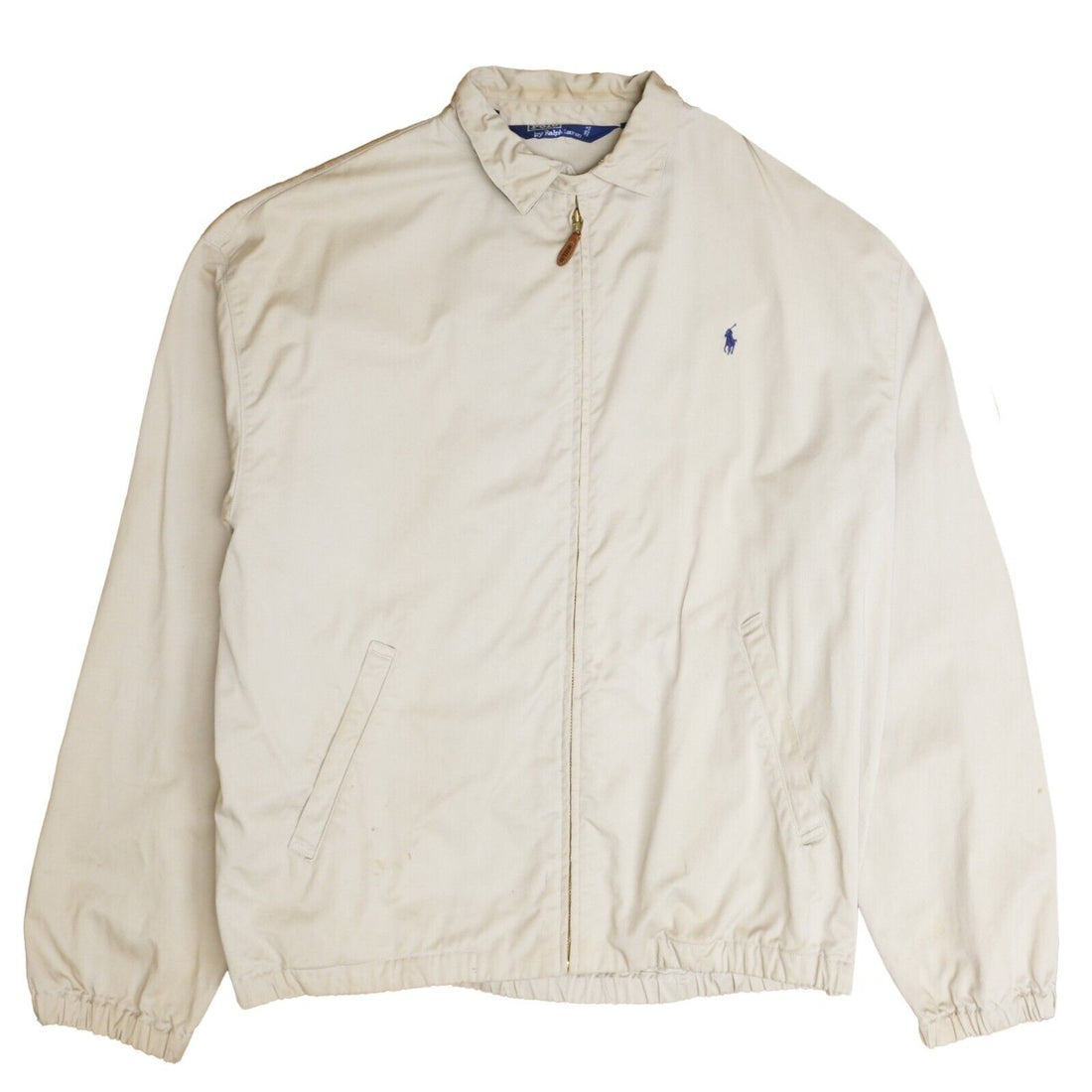 Vintage Polo Ralph Lauren Harrington Jacket Size XL Beige
