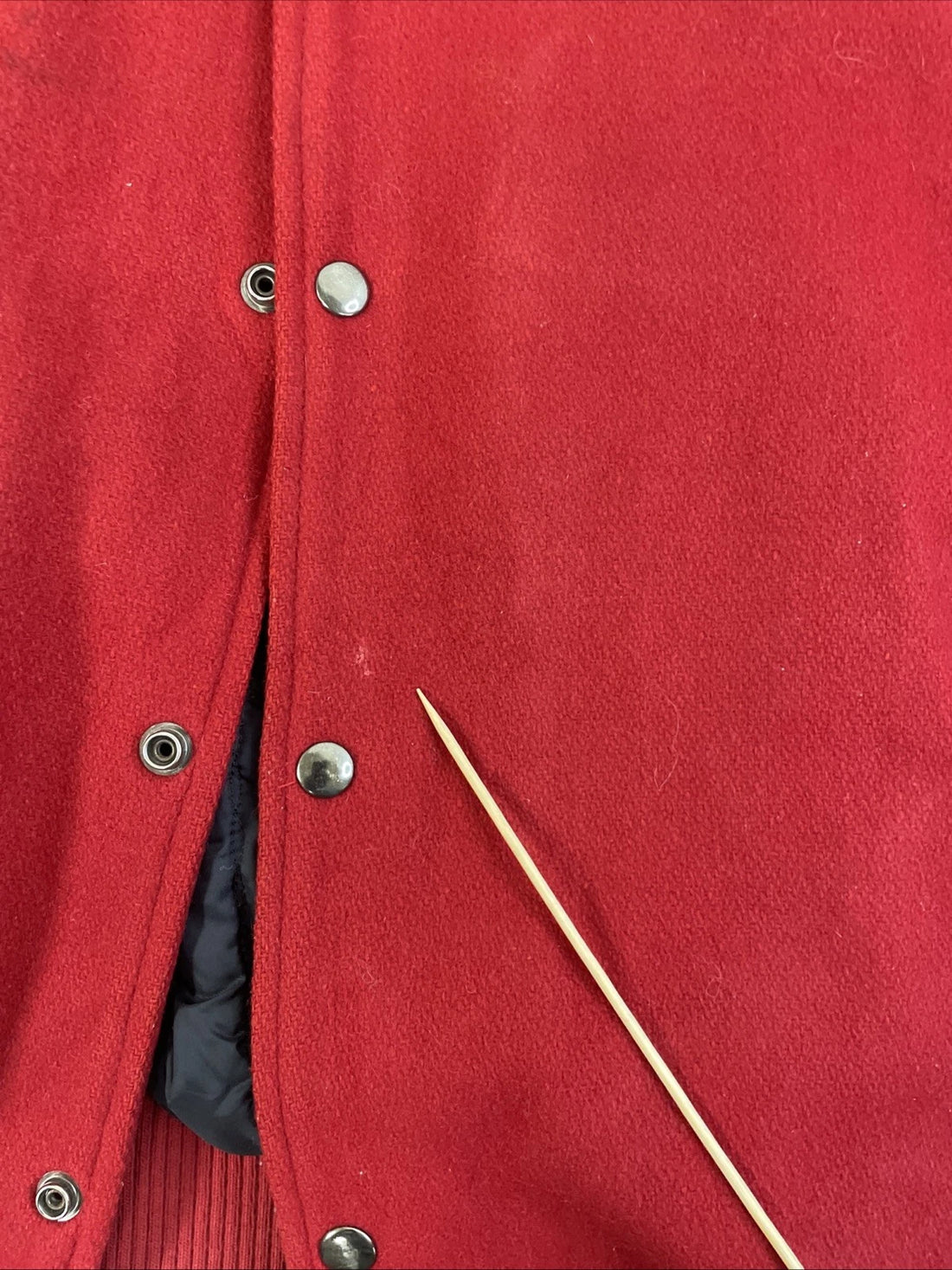 Vintage Oshawa Minor Generals Hockey Leather Wool Varsity Jacket XL Tall