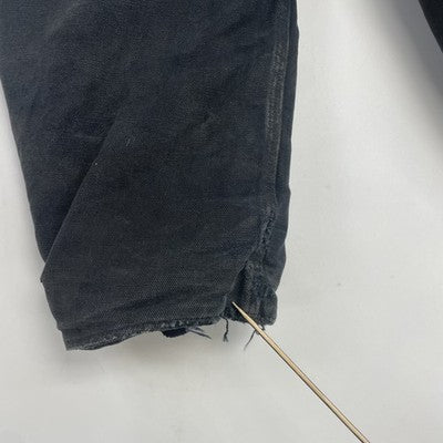 Carhartt Canvas Arctic Work Jacket Size XL Black