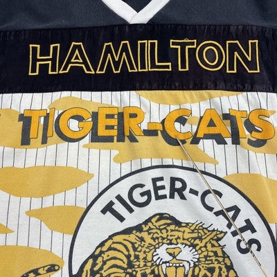 Vintage Hamilton Tiger Cats Starter 3/4 Sleeve Sweatshirt Size XL 90s CFL