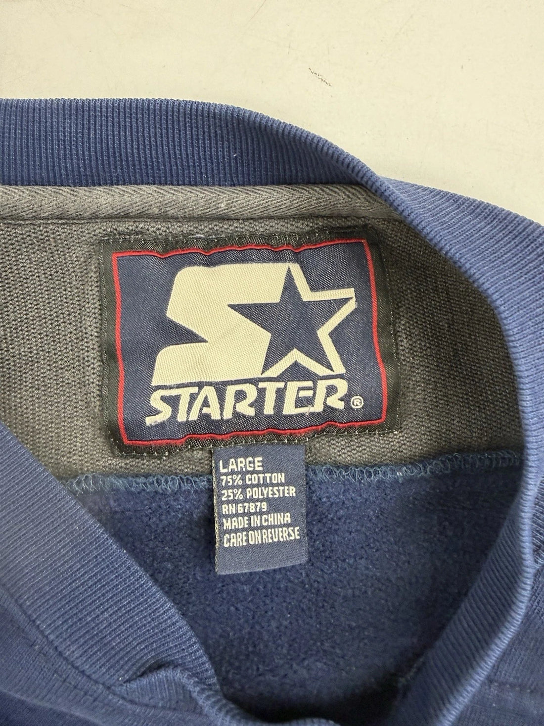 Vintage Michigan Wolverines Starter Sweatshirt Size Large NCAA