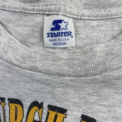 Vintage Pittsburgh Penguins Stanley Cup Champs Starter T-Shirt Medium 90s NHL