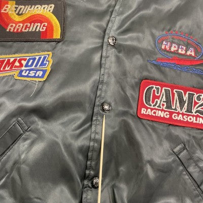 Vintage National Powerboat Association Racing Patch Bomber Jacket Large Medium