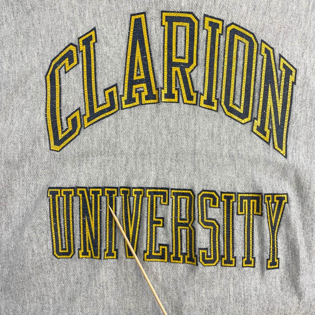 Vintage Clarion University Crewneck Sweatshirt Size Large 90s