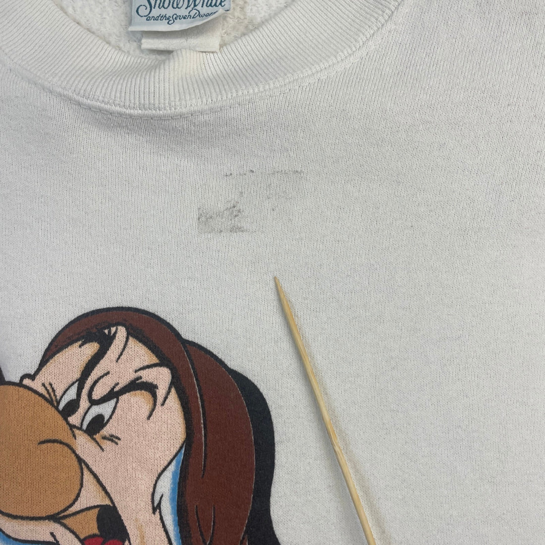 Vintage Snow White & The Seven Dwarves Grumpy Sweatshirt One Size Fits All 90s