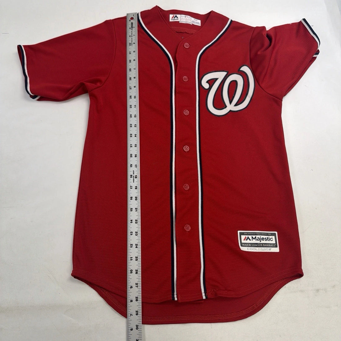 Washington Nationals Max Scherzer Majestic Jersey Size Small MLB