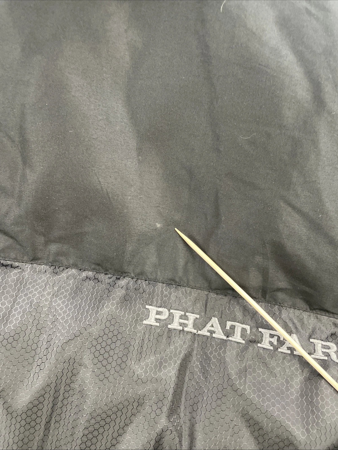 Vintage Phat Farm Classics Puffer Jacket Size Large Black Insulated Y2K