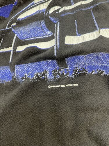 Vintage Zztop Recycler World Tour T-Shirt Size Large Band Tee 1990 90s