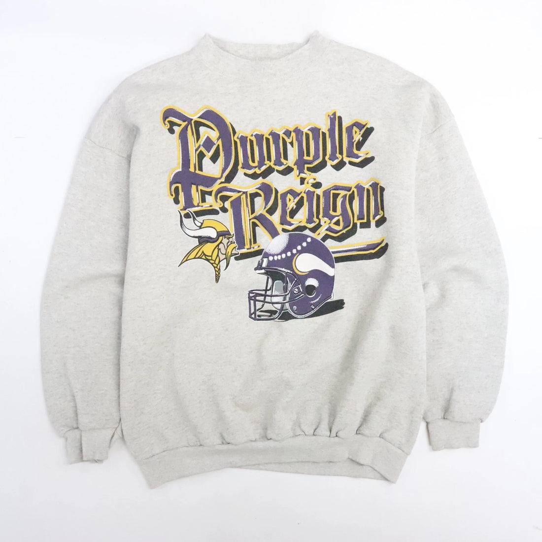 Vintage Minnesota Vikings Purple Reign Sweatshirt Crewneck Size XL NFL