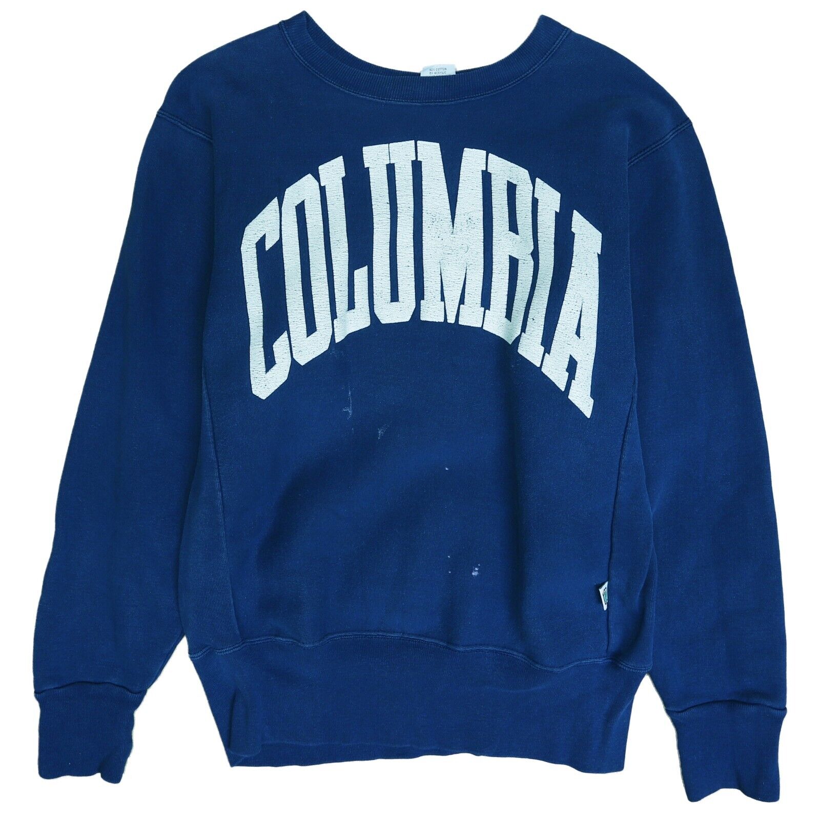 Vintage Columbia Collegiate Sweatshirt Crewneck Size Medium Throwback Vault