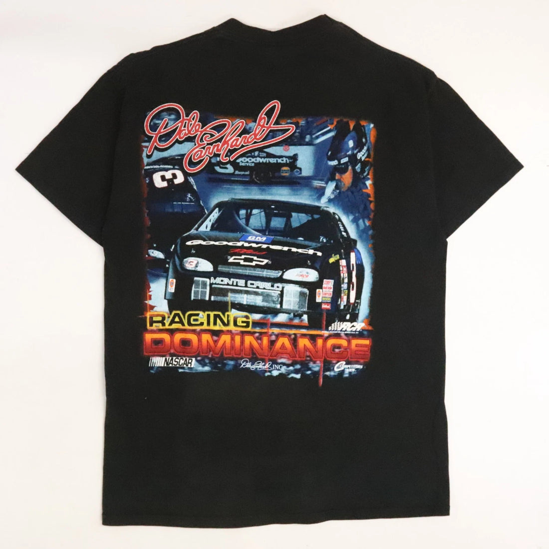Vintage Dale Earnhardt Racing Dominance T-Shirt Size Large NASCAR