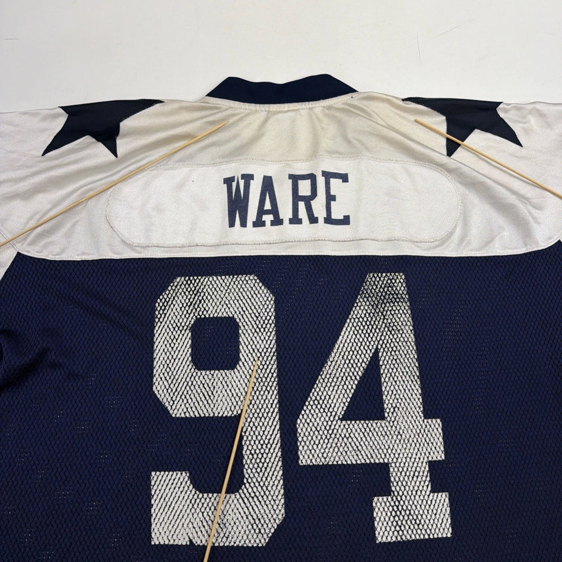 Vintage Dallas Cowboys DeMarcus Ware Gridiron Throwback Reebok Jersey 2XL NFL