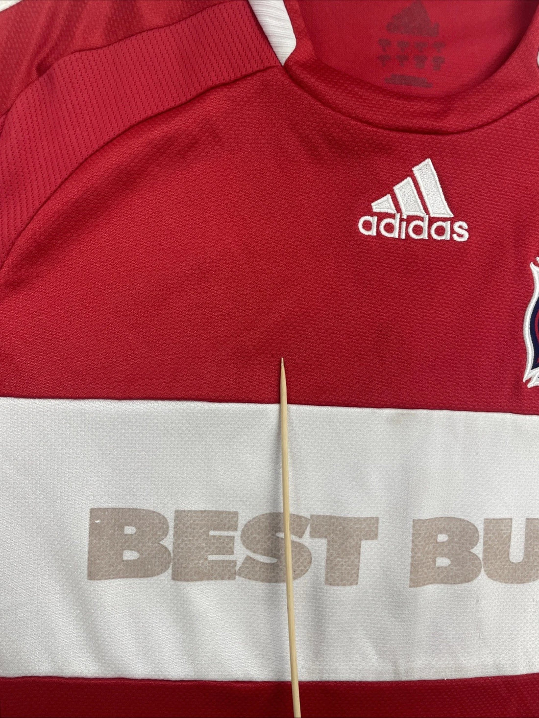 Chicago Fire Adidas Soccer Football Jersey Size Large 2008 MLS