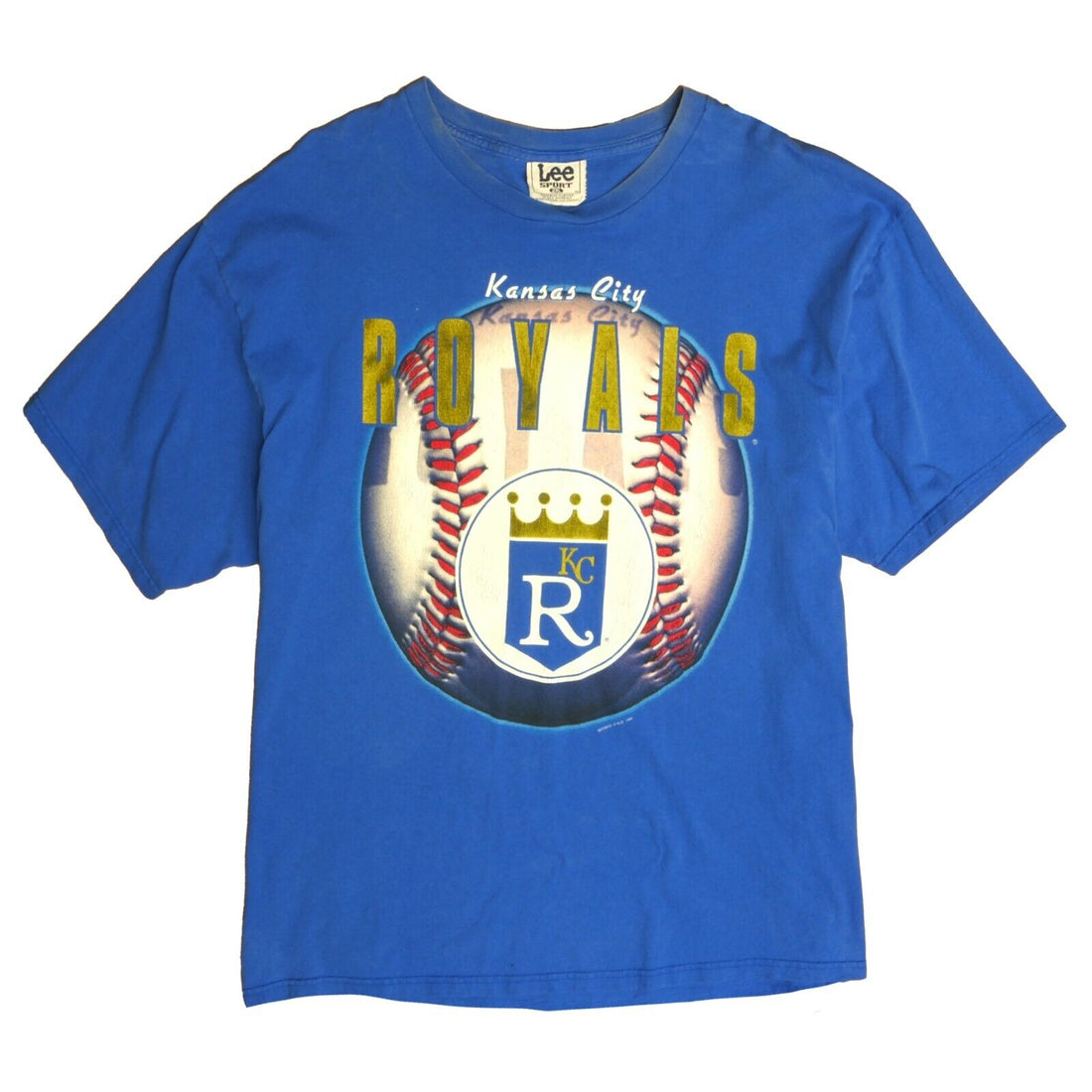 Vintage Kansas City Royals T-Shirt Size 2XL 1998 90s MLB