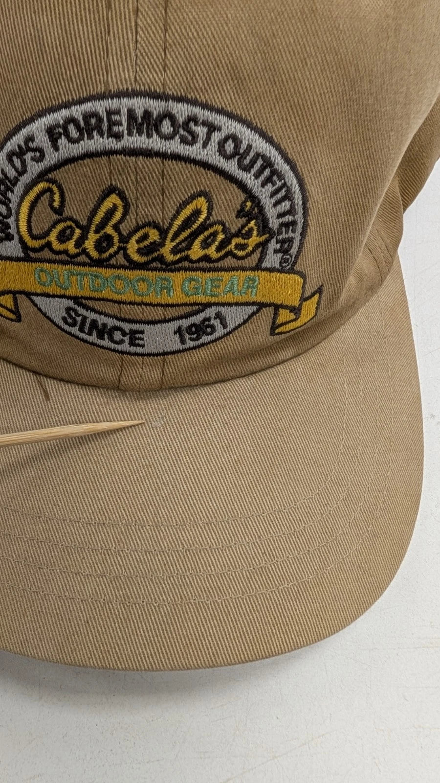 Vintage Cabela's Hunting Outdoors Snapback Hat Cap OSFA