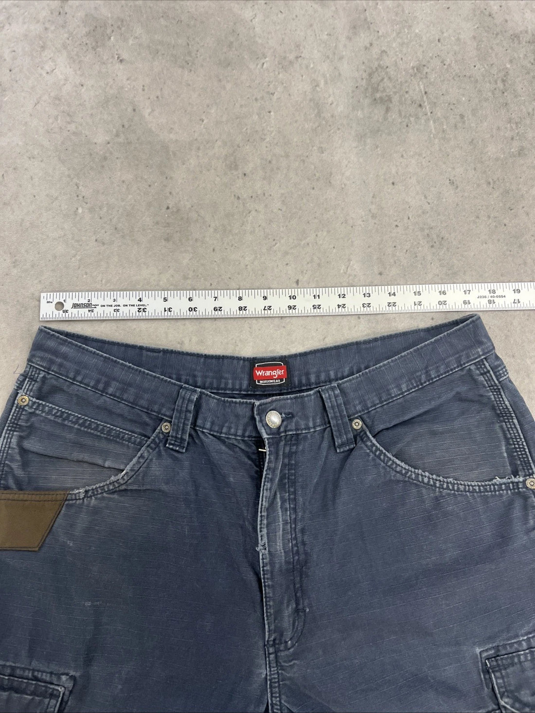 Wrangler Ripstop Cargo Work Pants Size Large