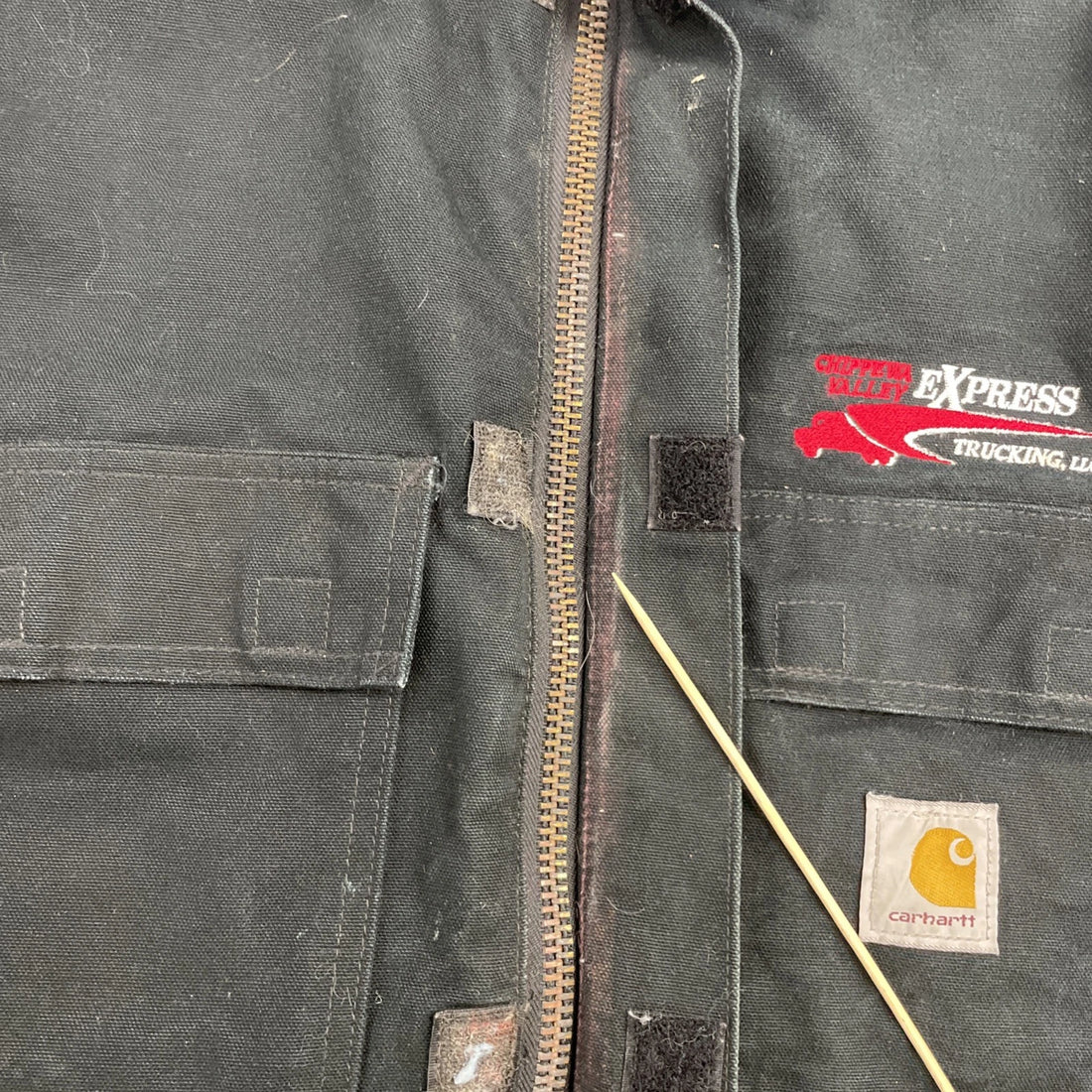 Carhartt Canvas Arctic Work Jacket Size 52 C03 BLK