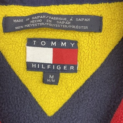 Vintage Tommy Hilfiger Fleece Jacket Size Medium