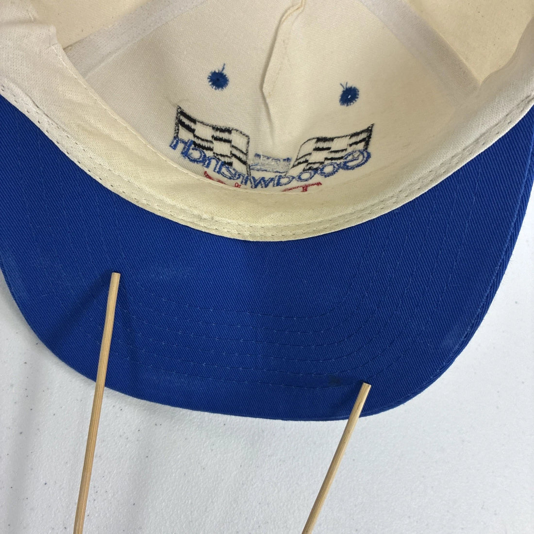 Vintage GM Goodwrench Racing Snapback Hat Cap OSFA 90s