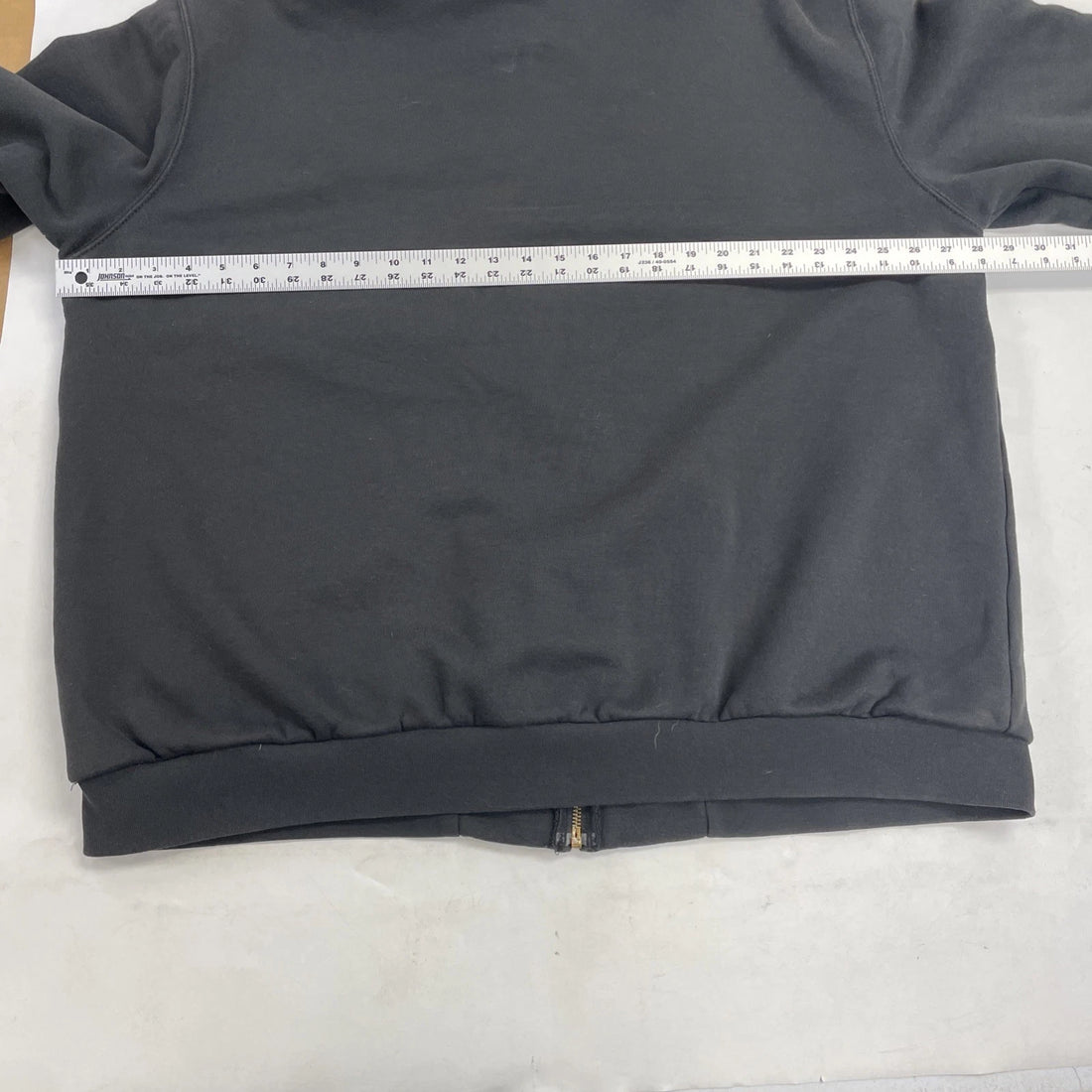 Carhartt Thermal Lined Sweatshirt Hoodie Size XL Black