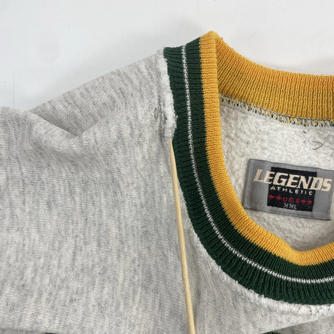 Vintage Green Bay Packers Super Bowl XXXI Spell Out Sweatshirt 2XL 90s NFL