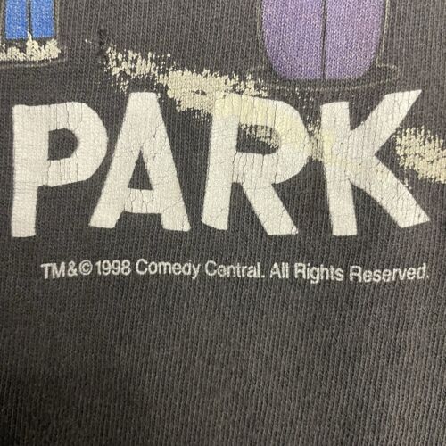 Vintage South Park Comedy Central T-Shirt Size XL Cartoon Promo 1998 90s