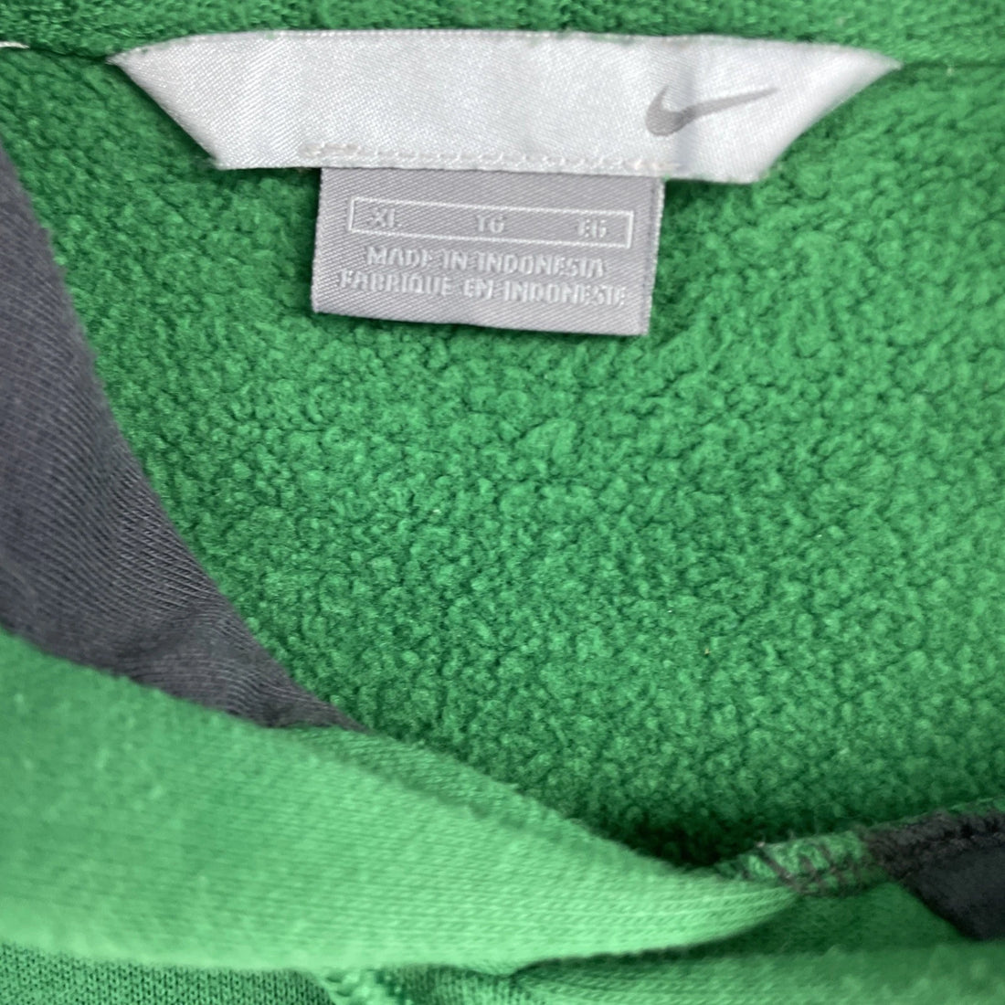 Vintage Nike Sweatshirt Hoodie Size XL Green