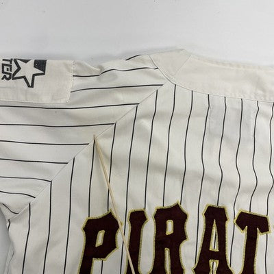 Vintage Pittsburgh Pirates Starter Baseball Jersey Size Large MLB